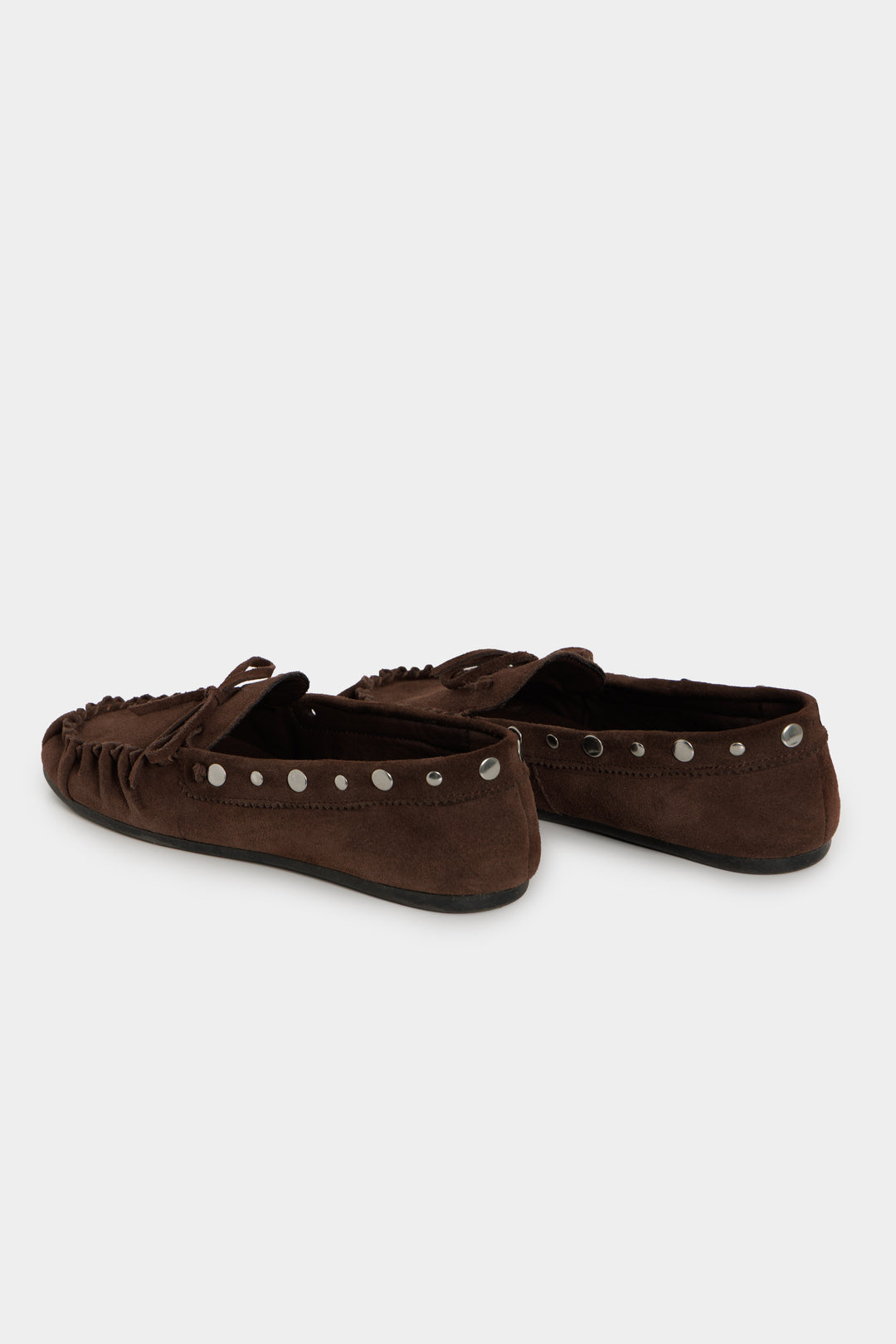 STUDDED LEATHER LOAFER