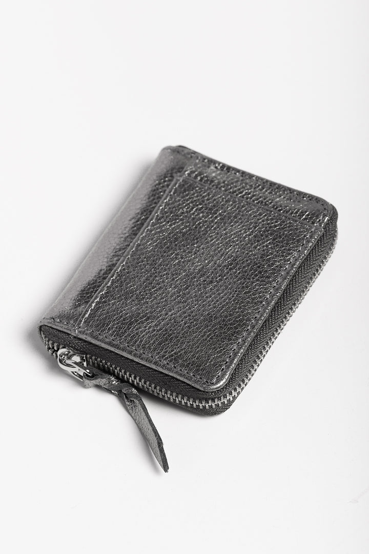 LEATHER WALLET WITH STUDS