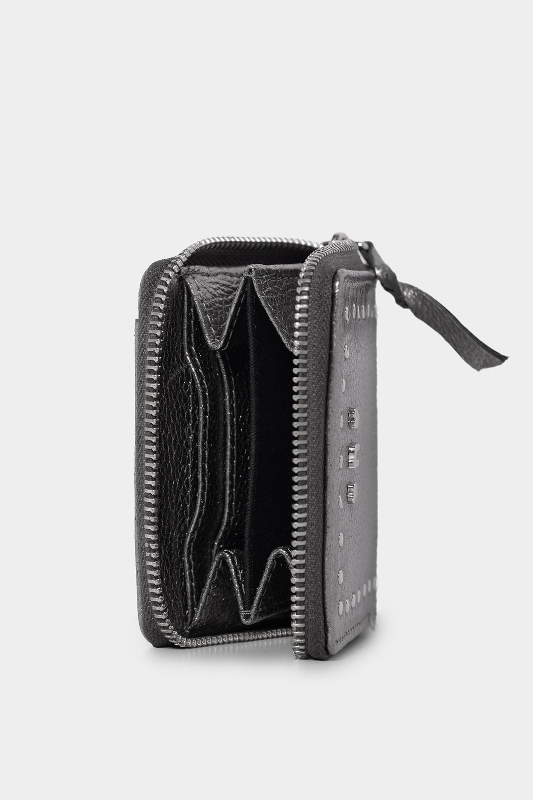 LEATHER WALLET WITH STUDS