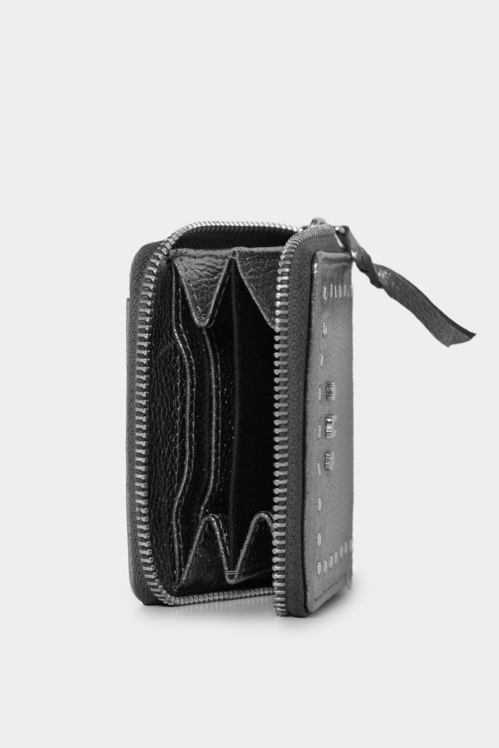 LEATHER WALLET WITH STUDS