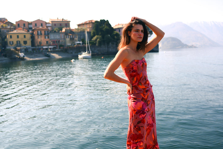 FALDA MIDI VOLANTE REGINA