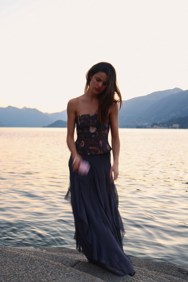ISABEL MIDI SKIRT