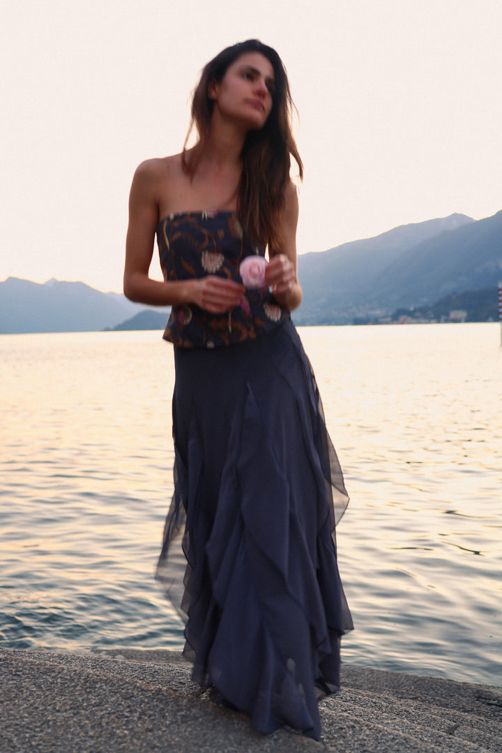 ISABEL MIDI SKIRT