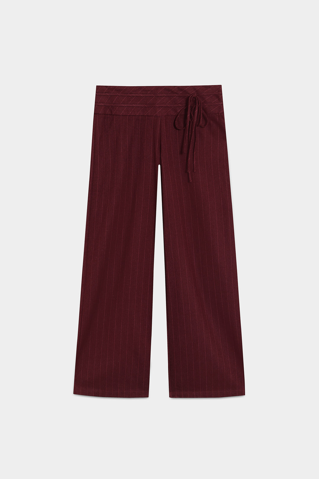 PANTALON ANCHO RAYAS LAZOS