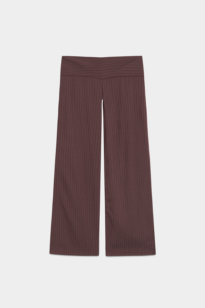 PANTALON CANESU TIRO BAJO RAYAS