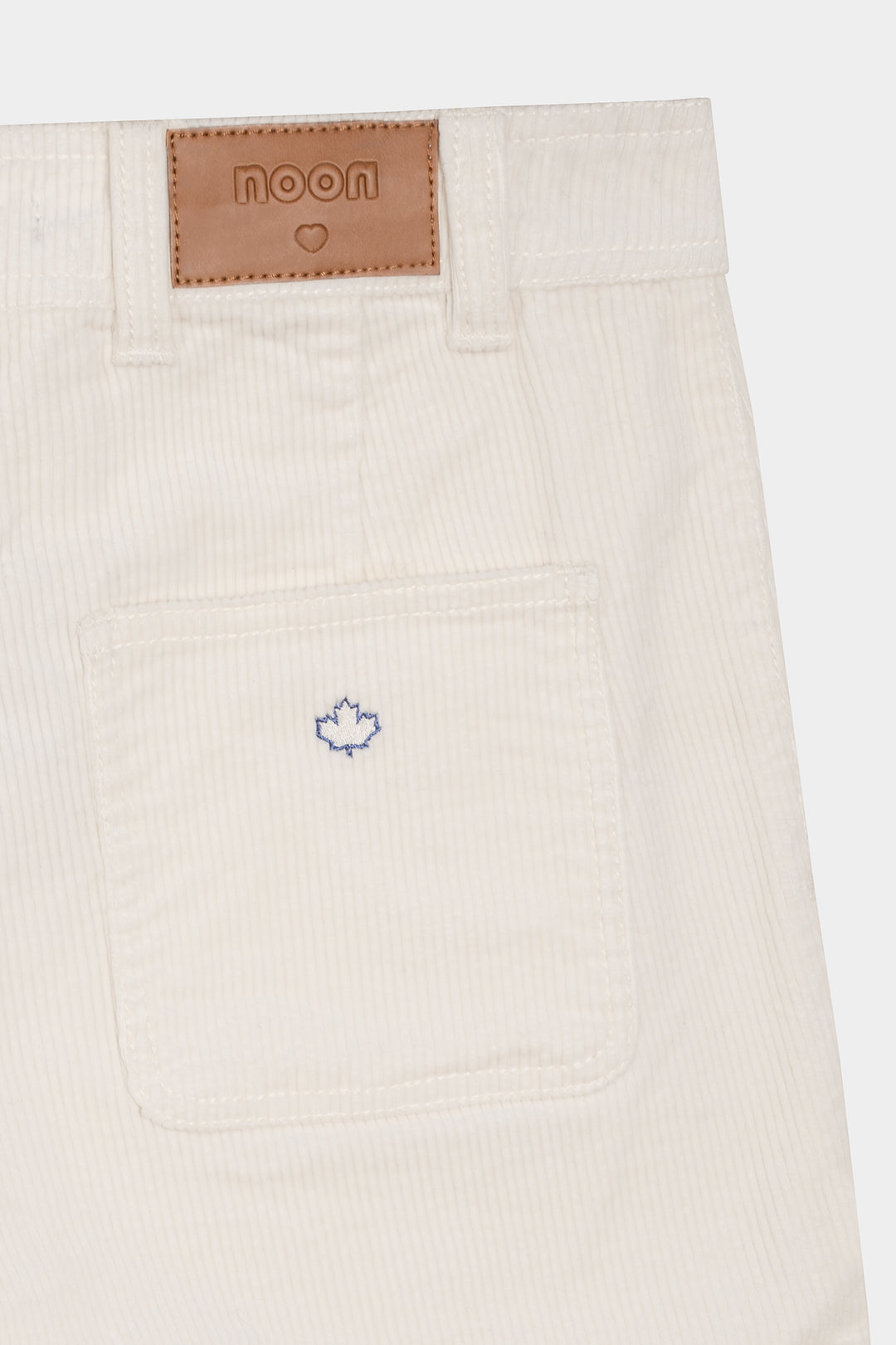 BASIC CULOTTE PANTS WITH CORDUROY POCKETS