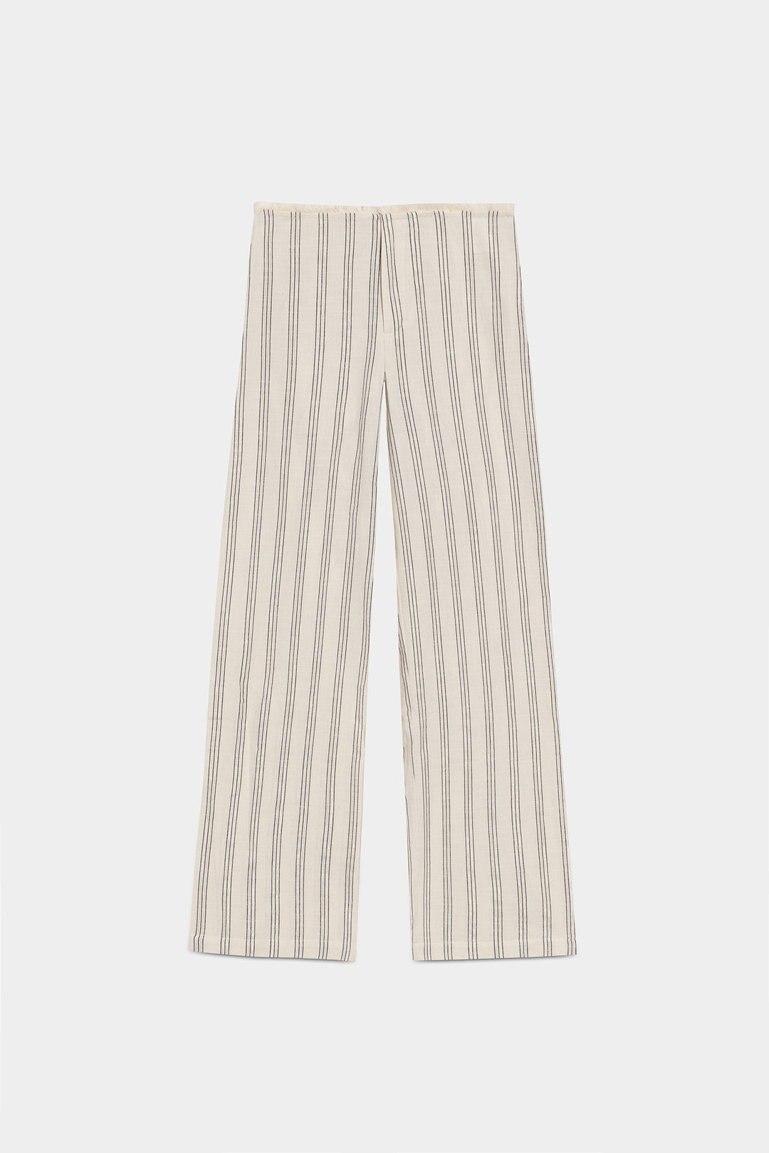 PANTALON DESFLECADO RAYAS LUREX