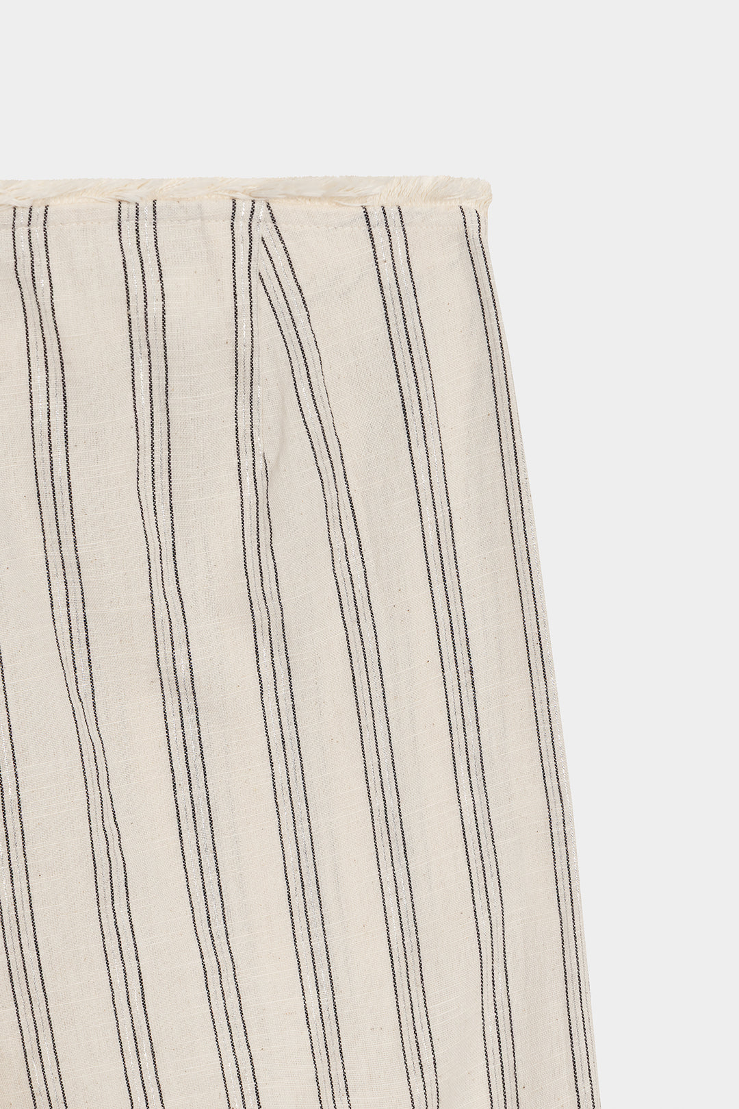 PANTALON DESFLECADO RAYAS LUREX