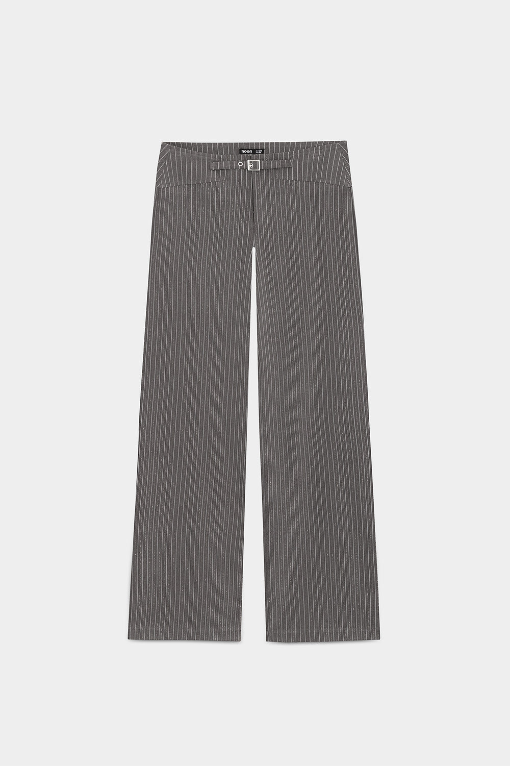 PANTALON HEBILLA RAYAS LUREX