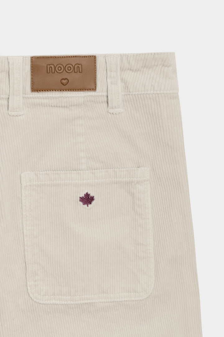 PANTALON PANA CULOTTE BOLSILLOS