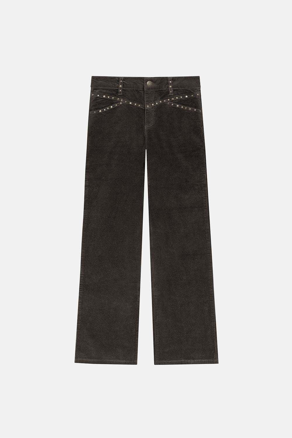 PANTALON PANA RECTOS CANESU TACHAS