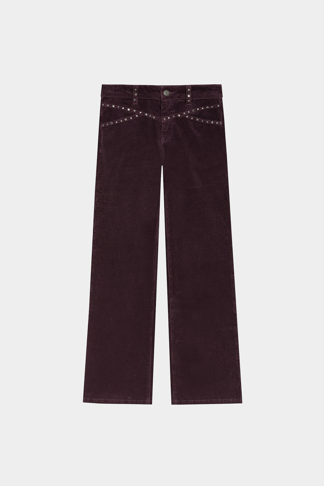 PANTALON PANA RECTOS CANESU TACHAS