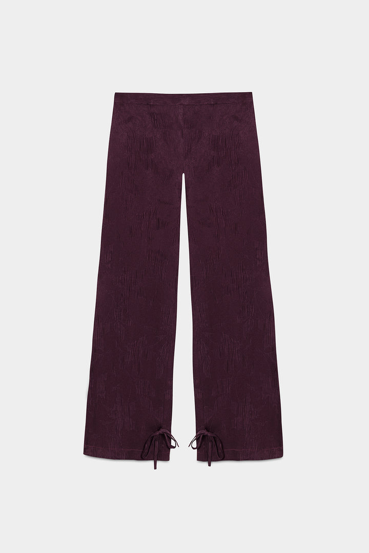 PANTALON RECTO EFECTO BOMBACHO ISI