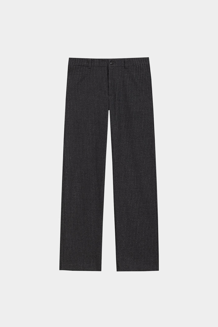 PANTALON RECTO RAYAS LUREX