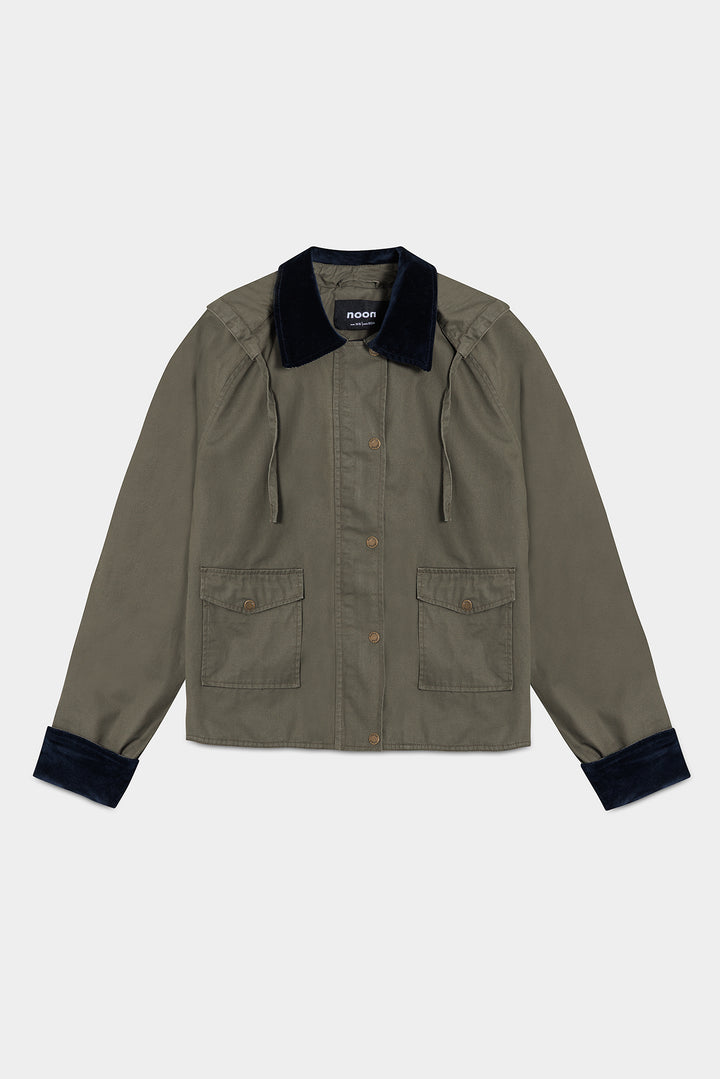 WATERPROOF PARKA WITH HOOD