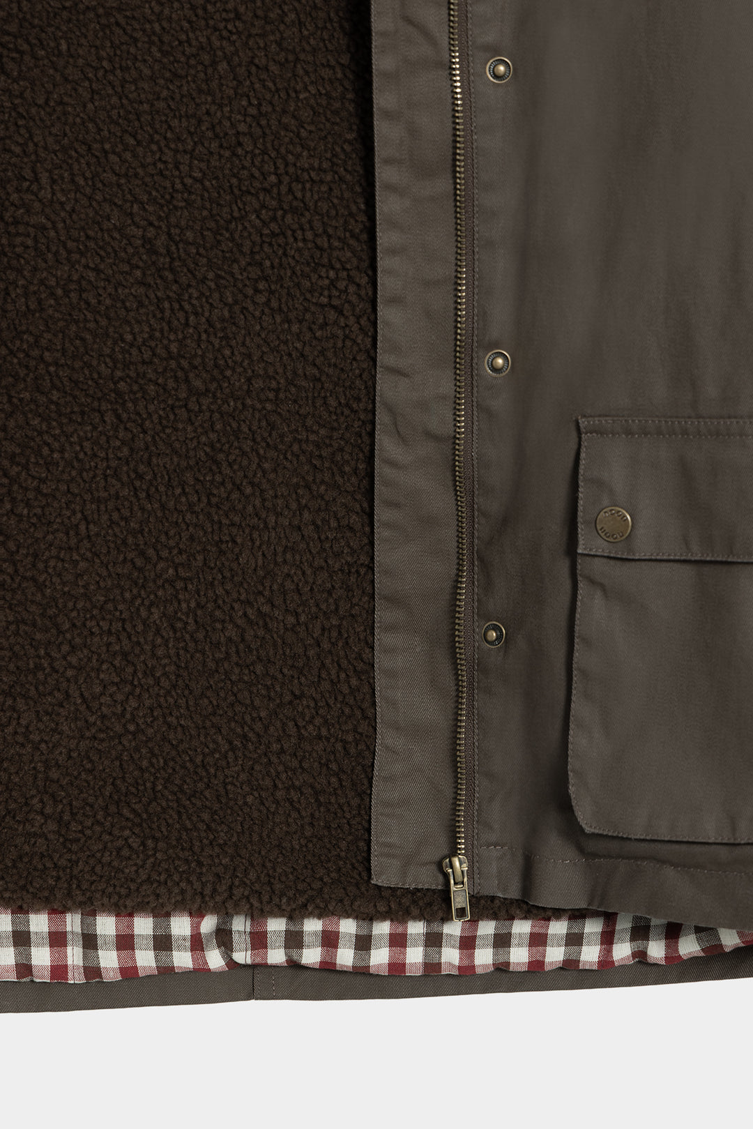 PARKA IMPERMEABLE CHALECO BORREGO
