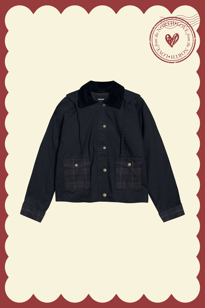 WATERPROOF PARKA WITH HOOD