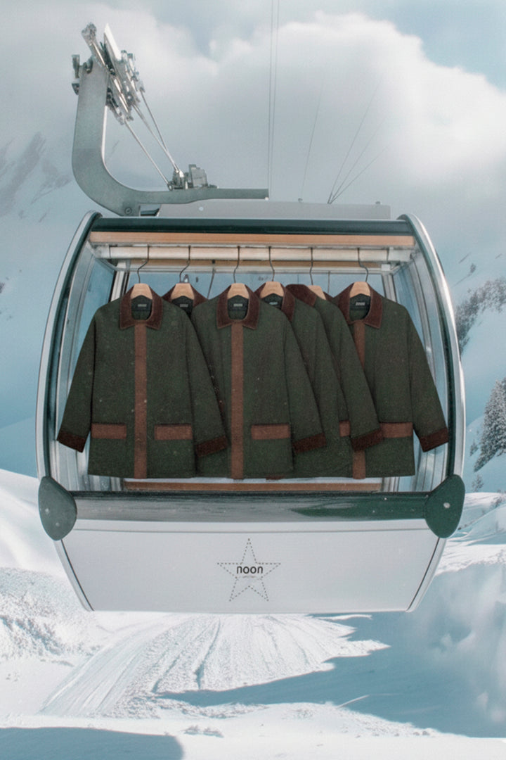 CONTRAST WATERPROOF PARKA