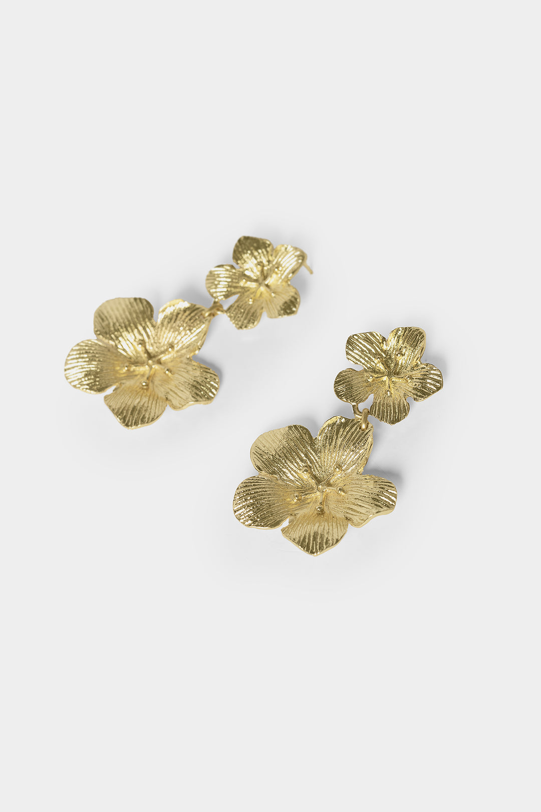 PENDIENTES DOBLE FLOR