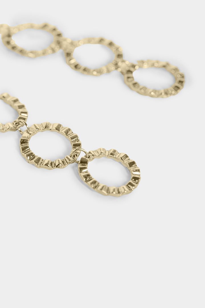 PENDIENTES AROS LARGOS TEXTURA