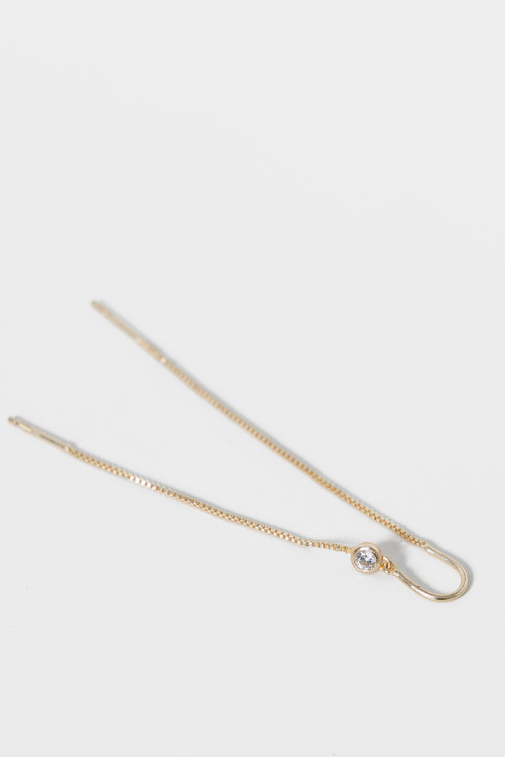 PENDIENTES CADENA BRILLO