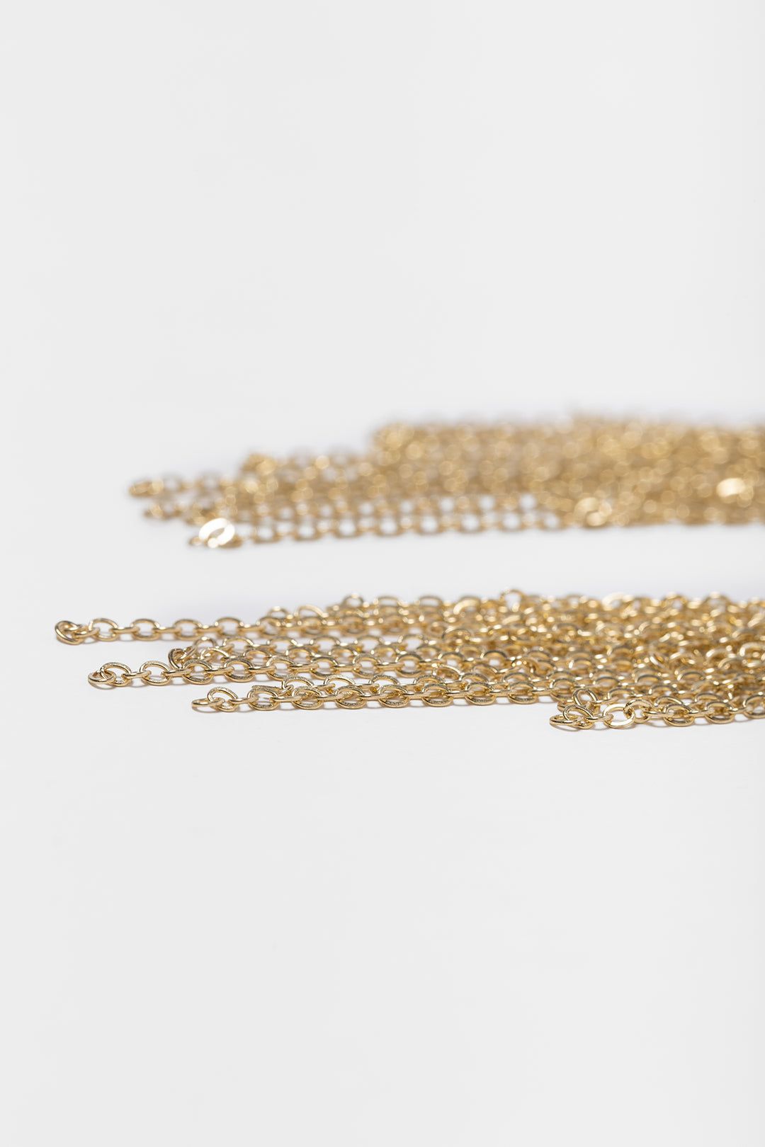 PENDIENTES DORADO CADENAS