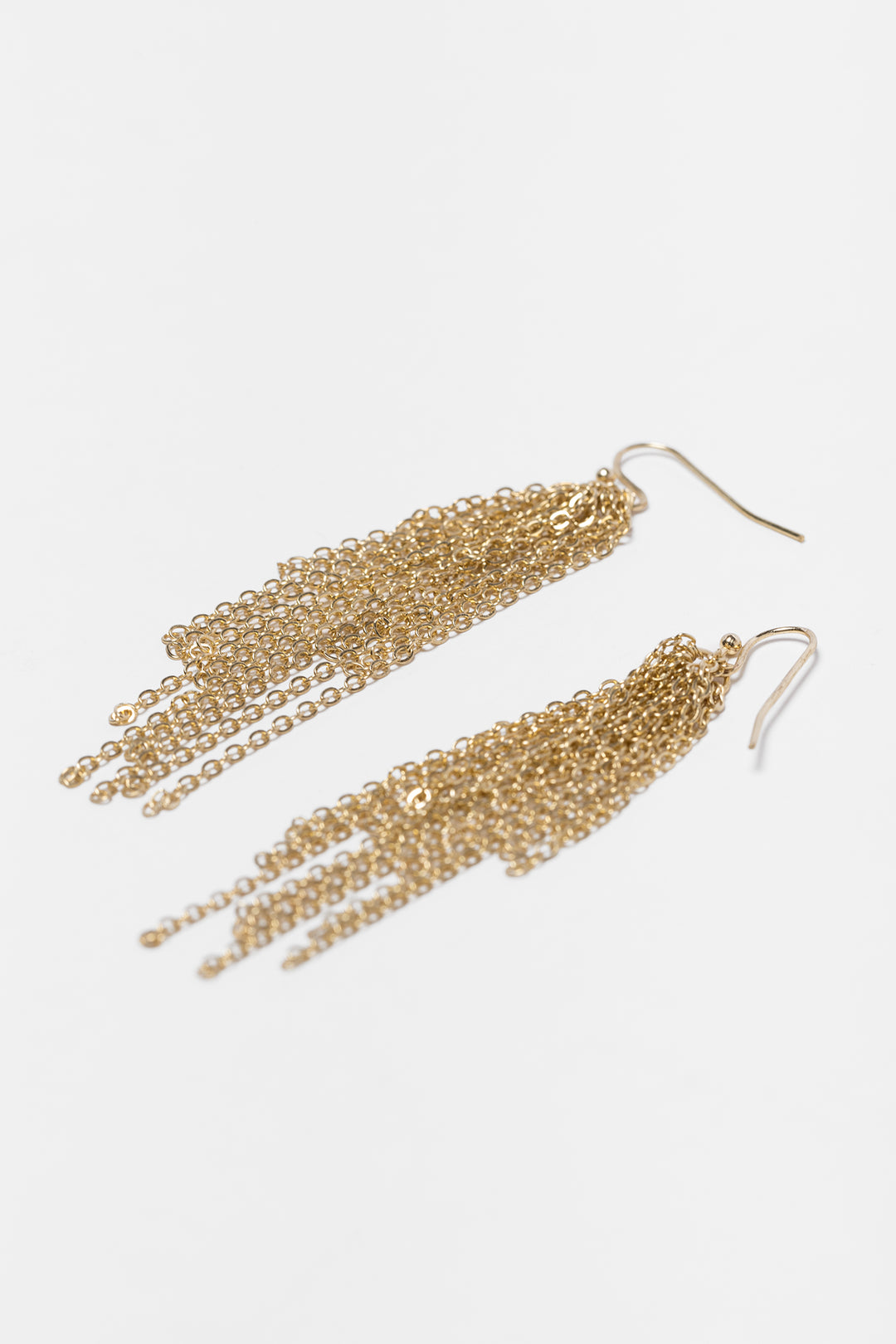 PENDIENTES DORADO CADENAS