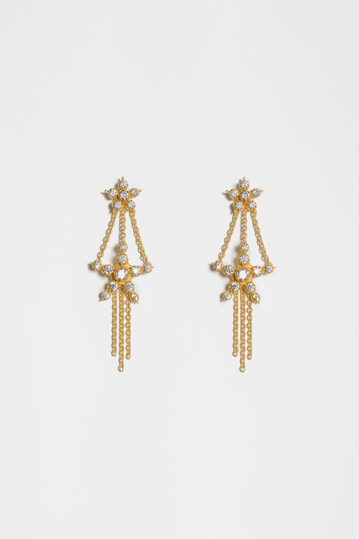 PENDIENTE ESTRELLA CADENAS