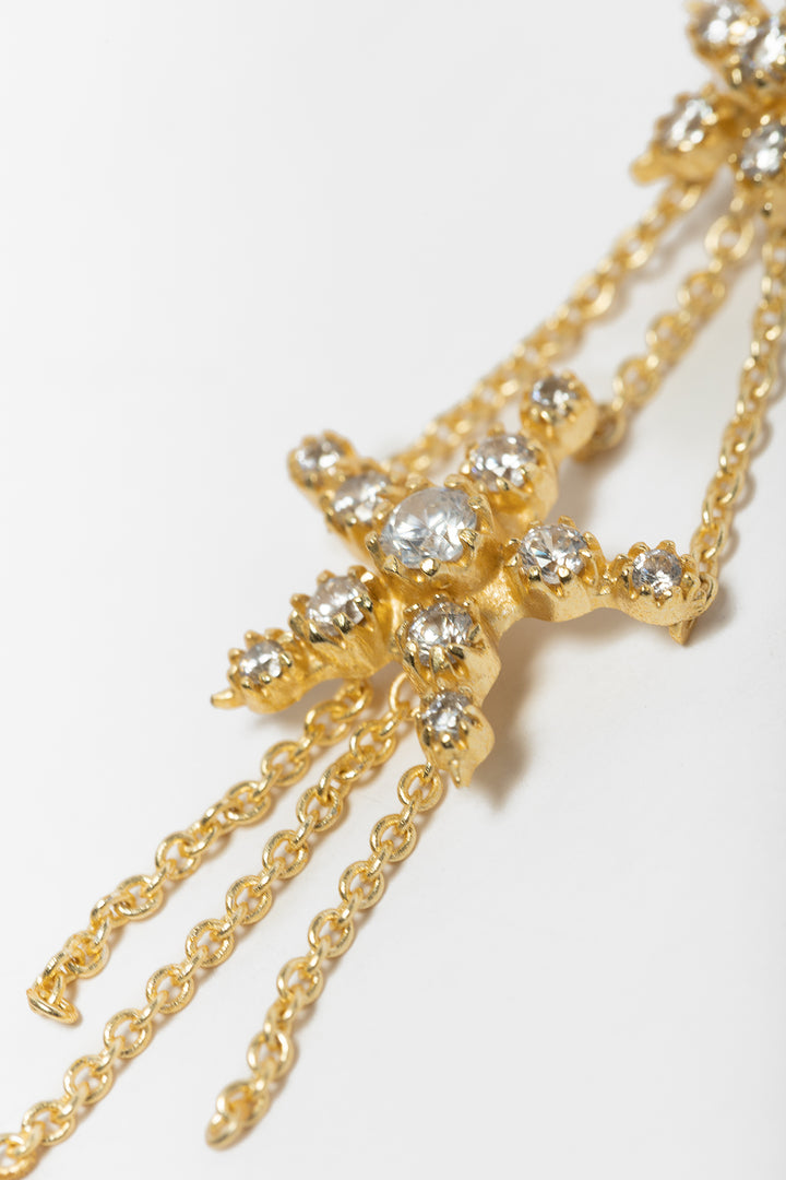 PENDIENTE ESTRELLA CADENAS