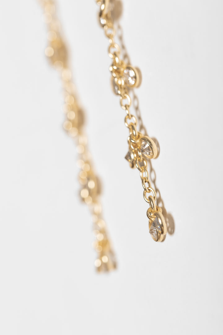 PENDIENTE LARGO BRILLOS