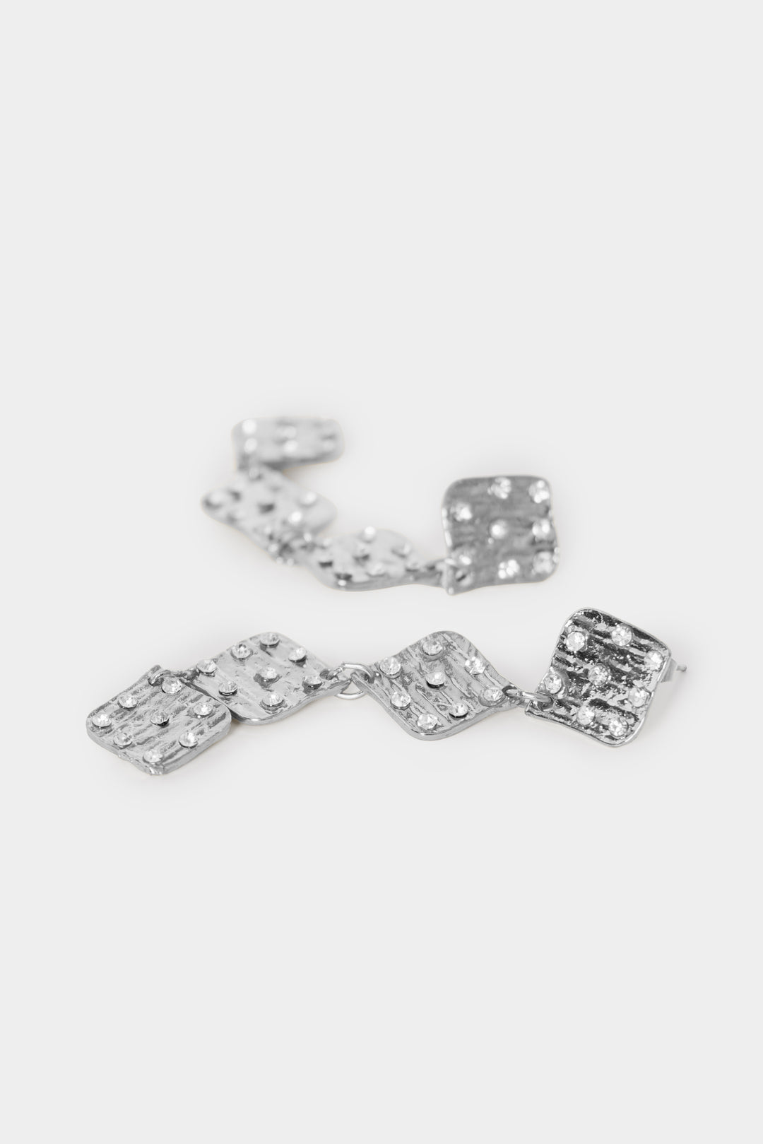 PENDIENTES ROMBOS BRILLOS
