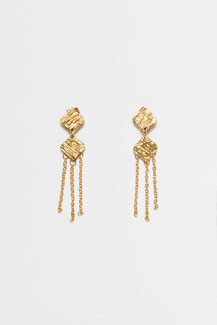 PENDIENTES ROMBO CADENAS