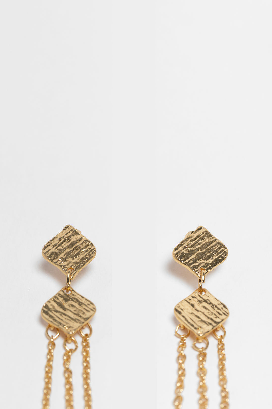 PENDIENTES ROMBO CADENAS