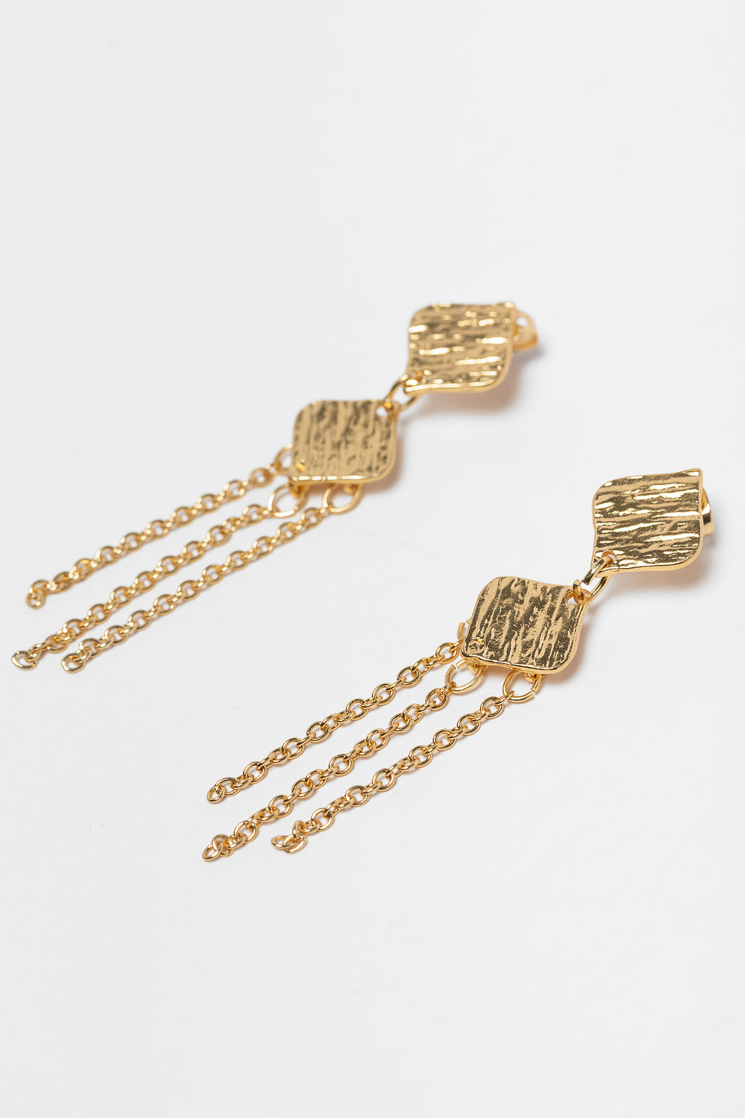 PENDIENTES ROMBO CADENAS