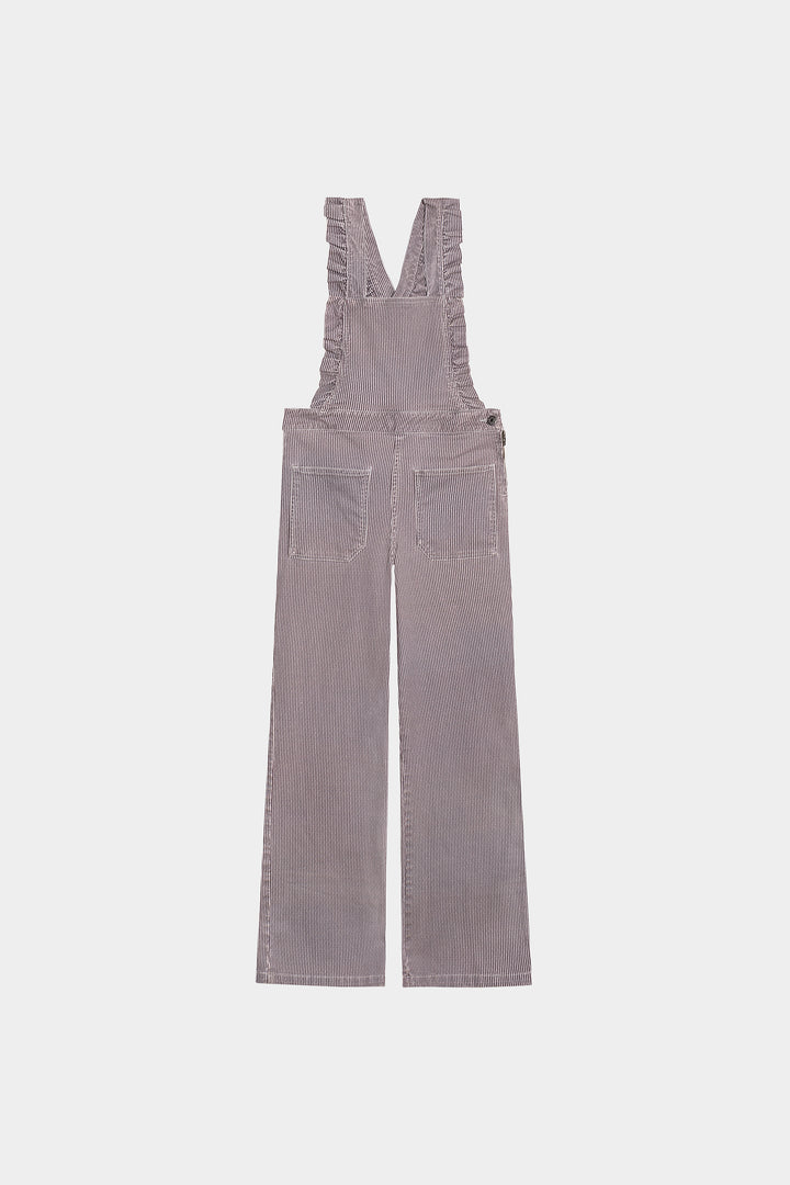 CAMILO STRIPED OVERALLS