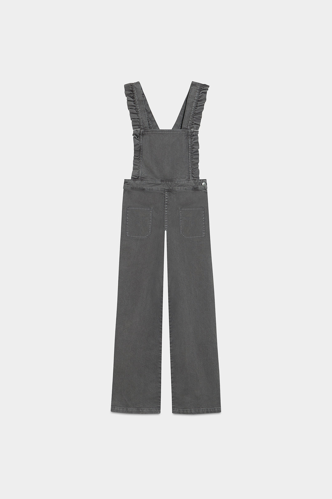 RUFFLED DUNGAREES
