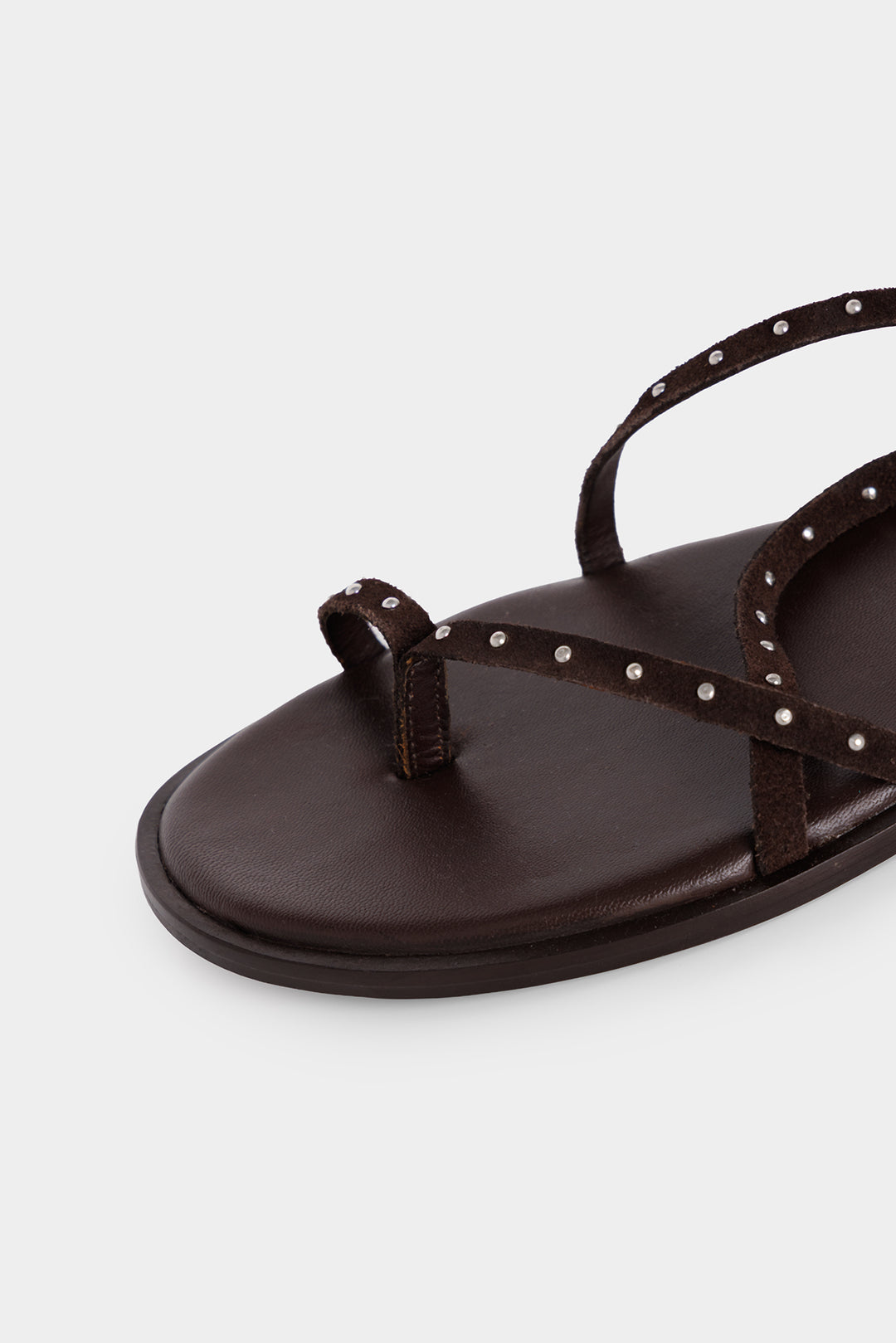 SANDALIA LAZADA PIEL TACHAS