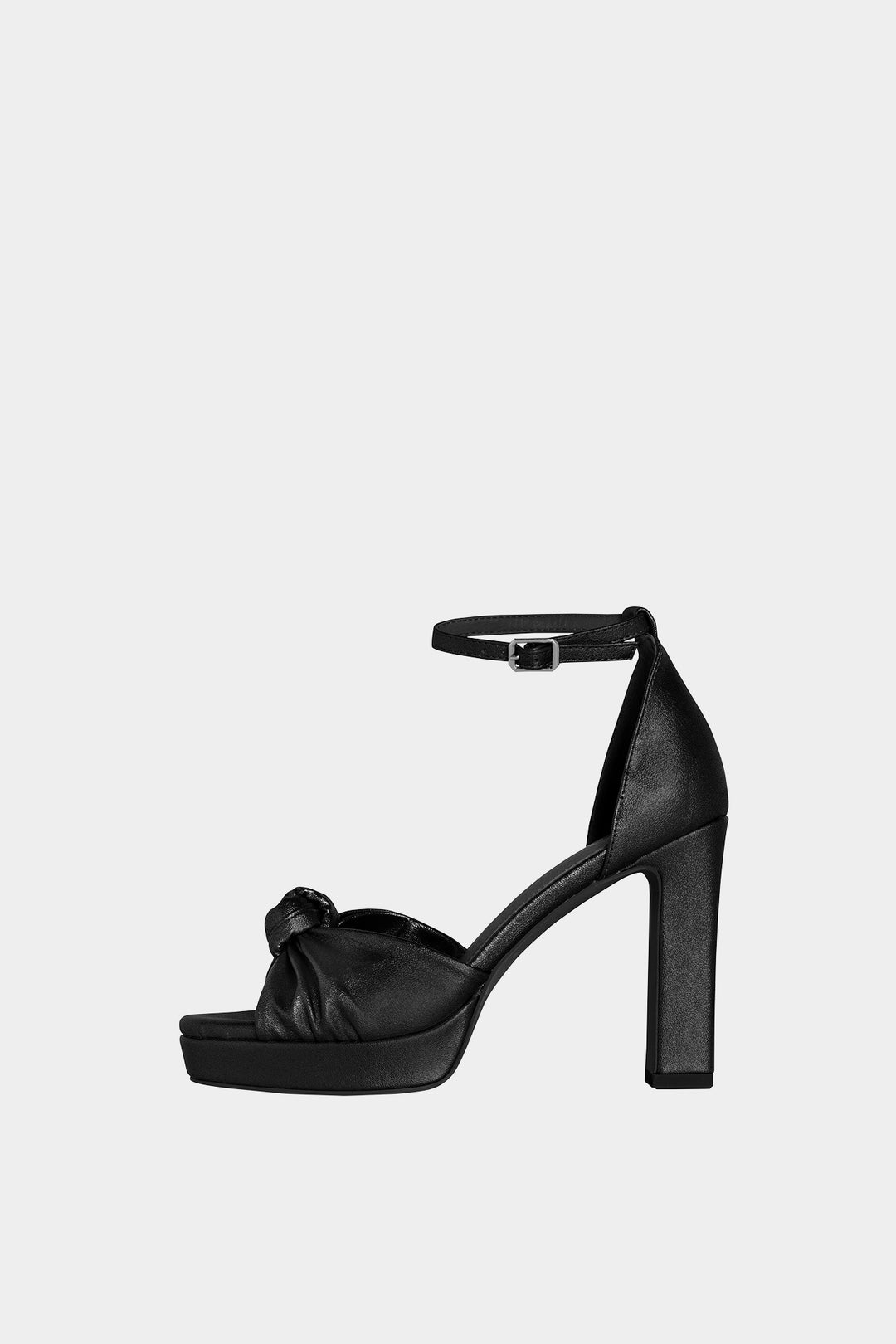KNOT HEEL SANDAL