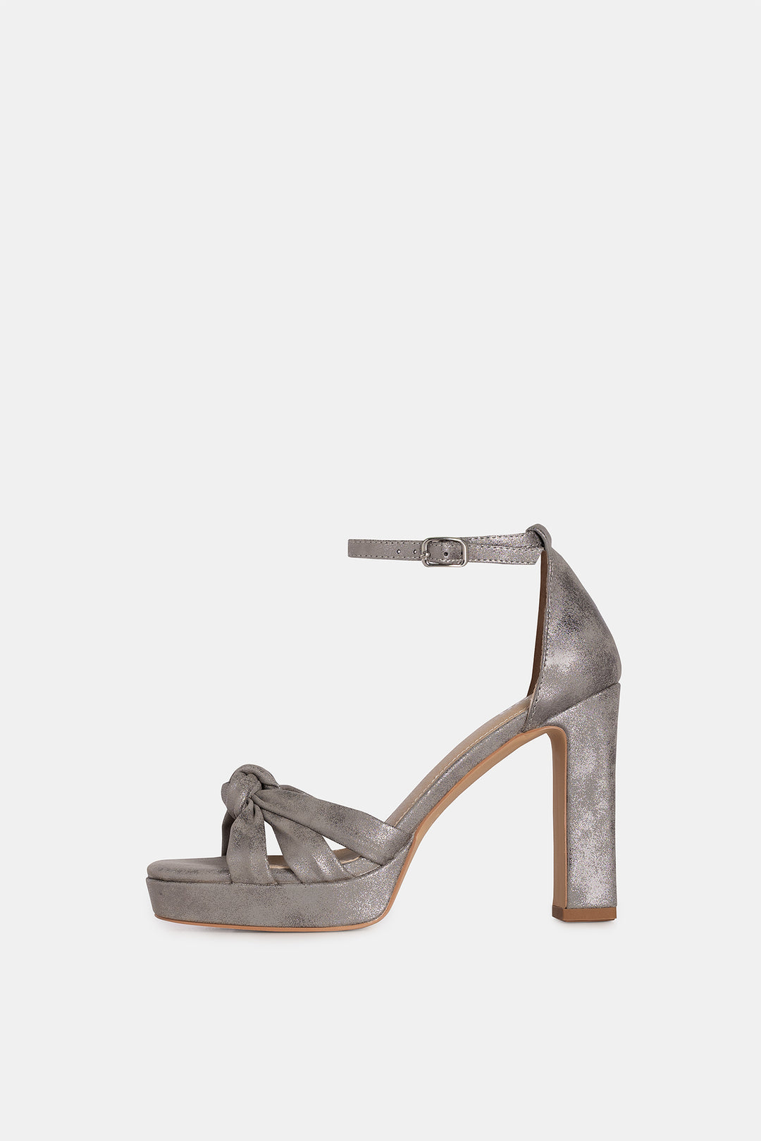 THREE-KNOT HEEL SANDAL