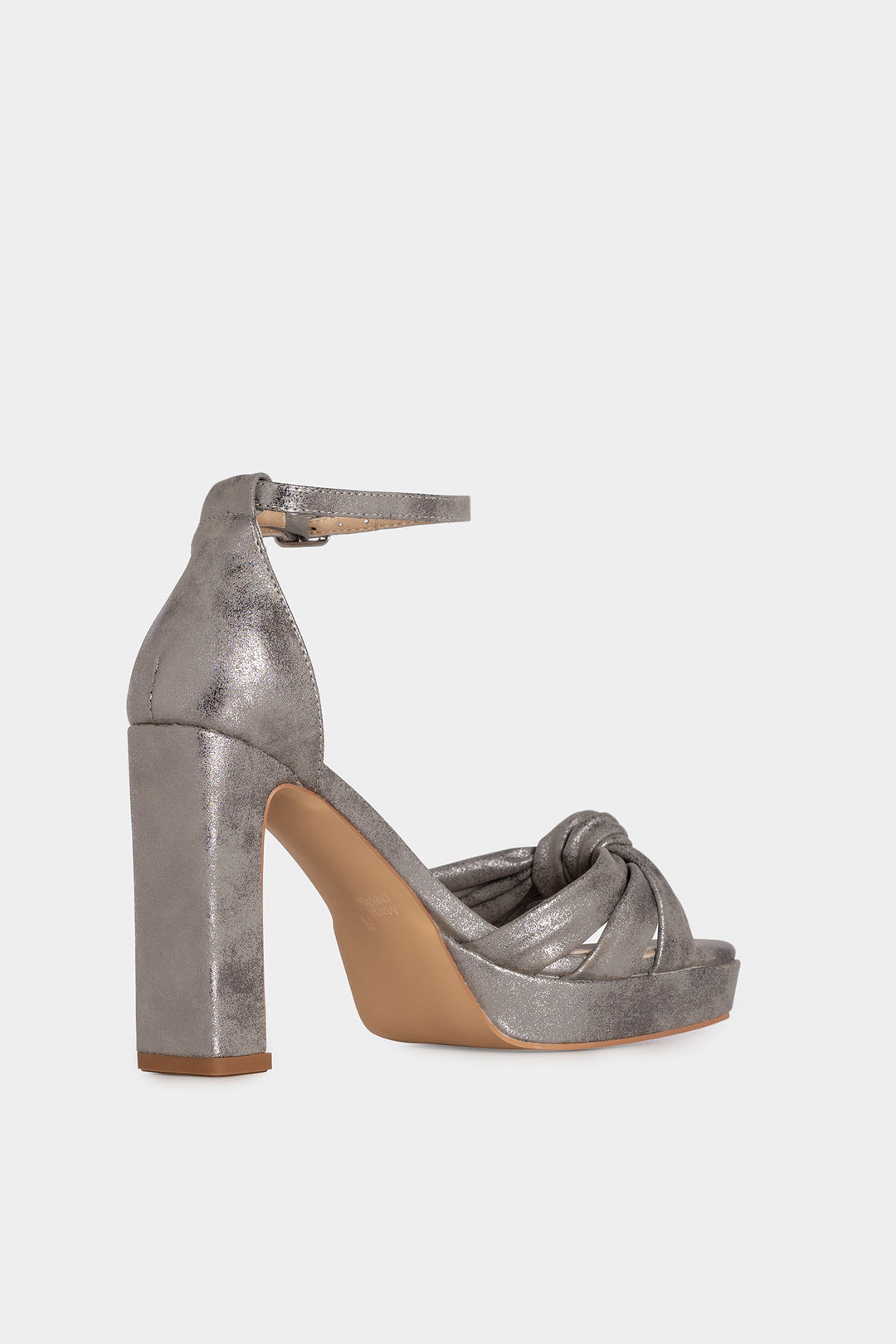 THREE-KNOT HEEL SANDAL