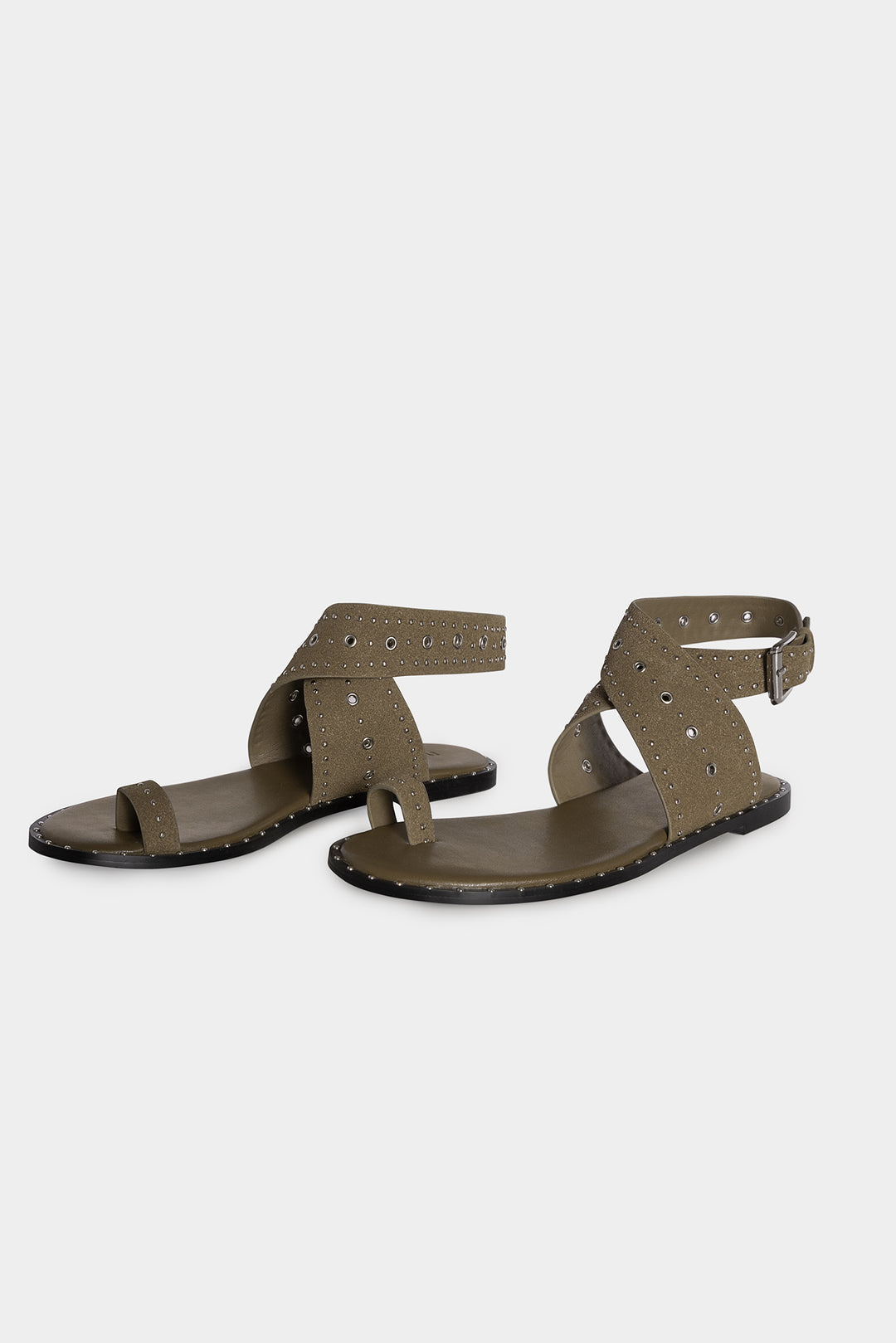 Thong Sandals Chinese Laundry Jessa Flat Sandal Studded Flat