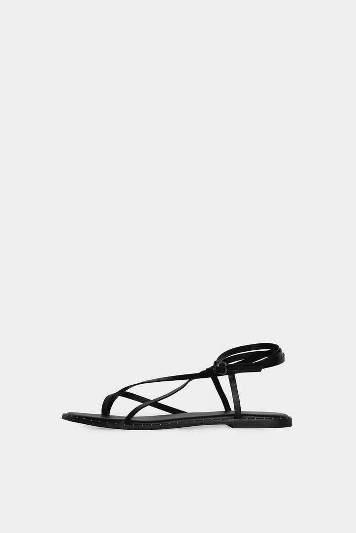 LEATHER STRAPPY SANDAL