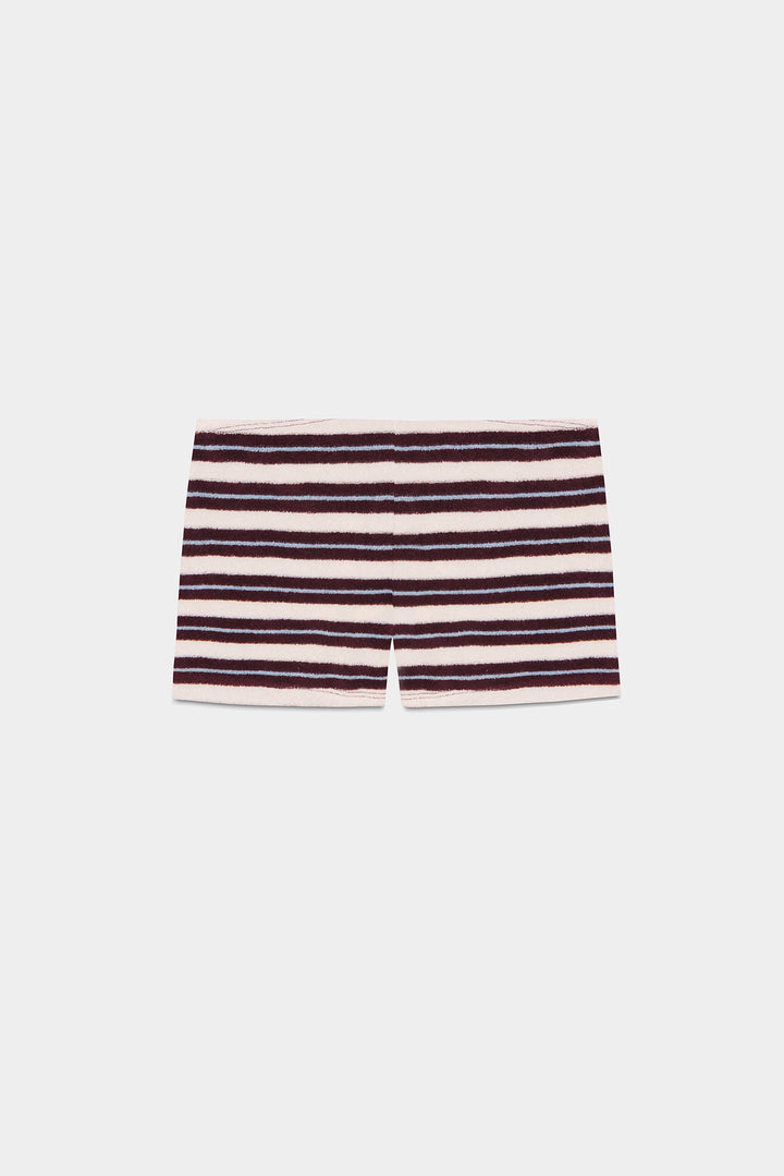 SHORT TOALLA RAYAS