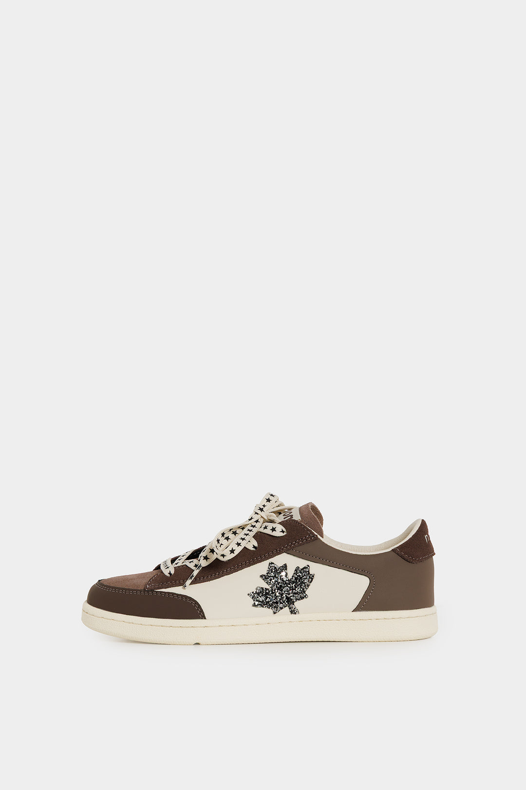 SNEAKERS PIEL LOGO GLITTER