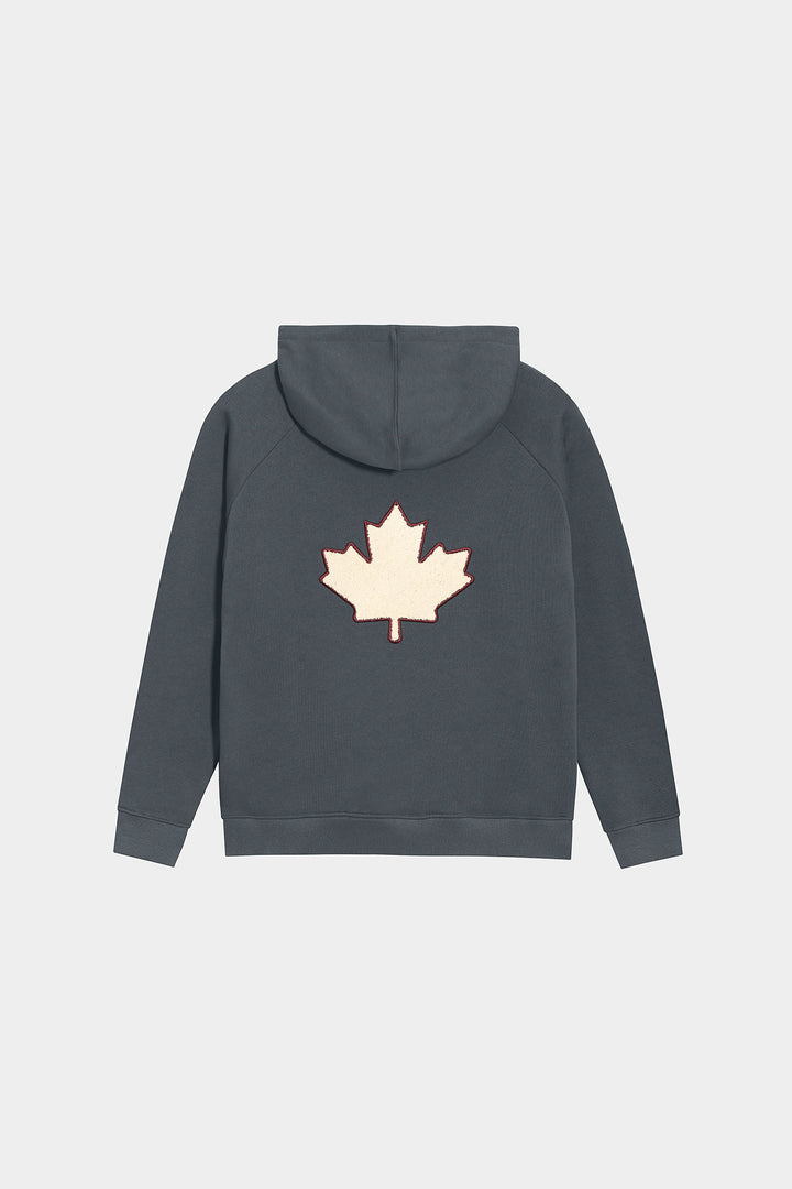 SUDADERA CAPUCHA HOJA