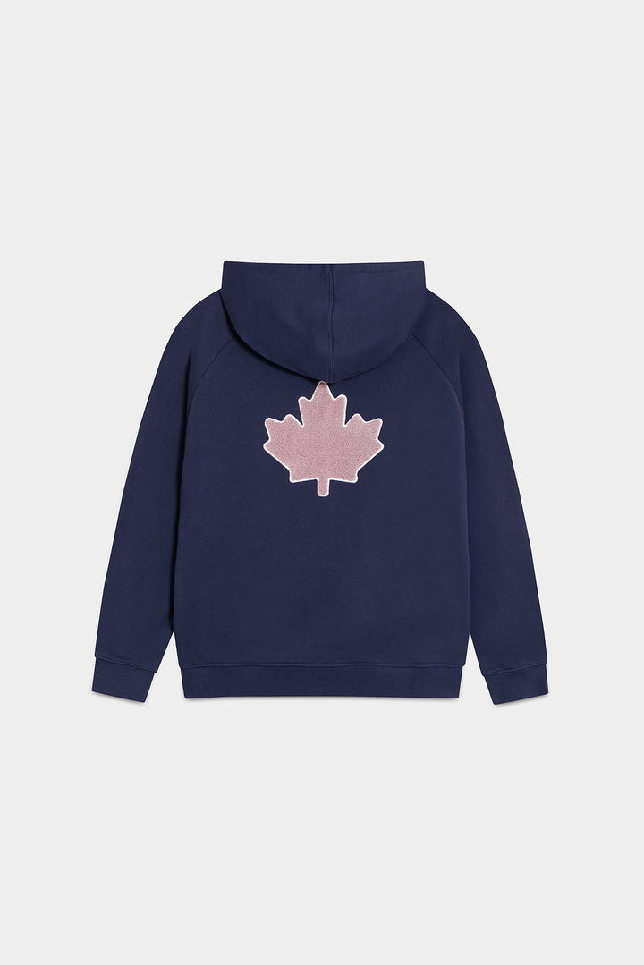 SUDADERA CAPUCHA HOJA
