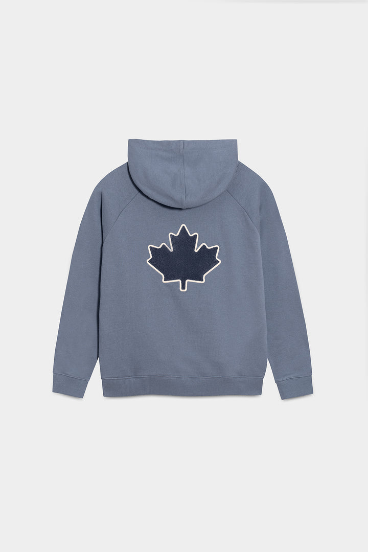 SUDADERA CAPUCHA HOJA