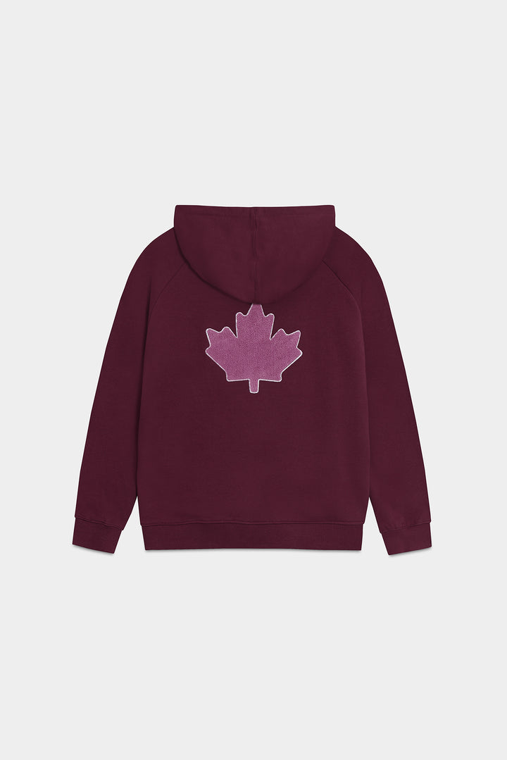 SUDADERA CAPUCHA HOJA
