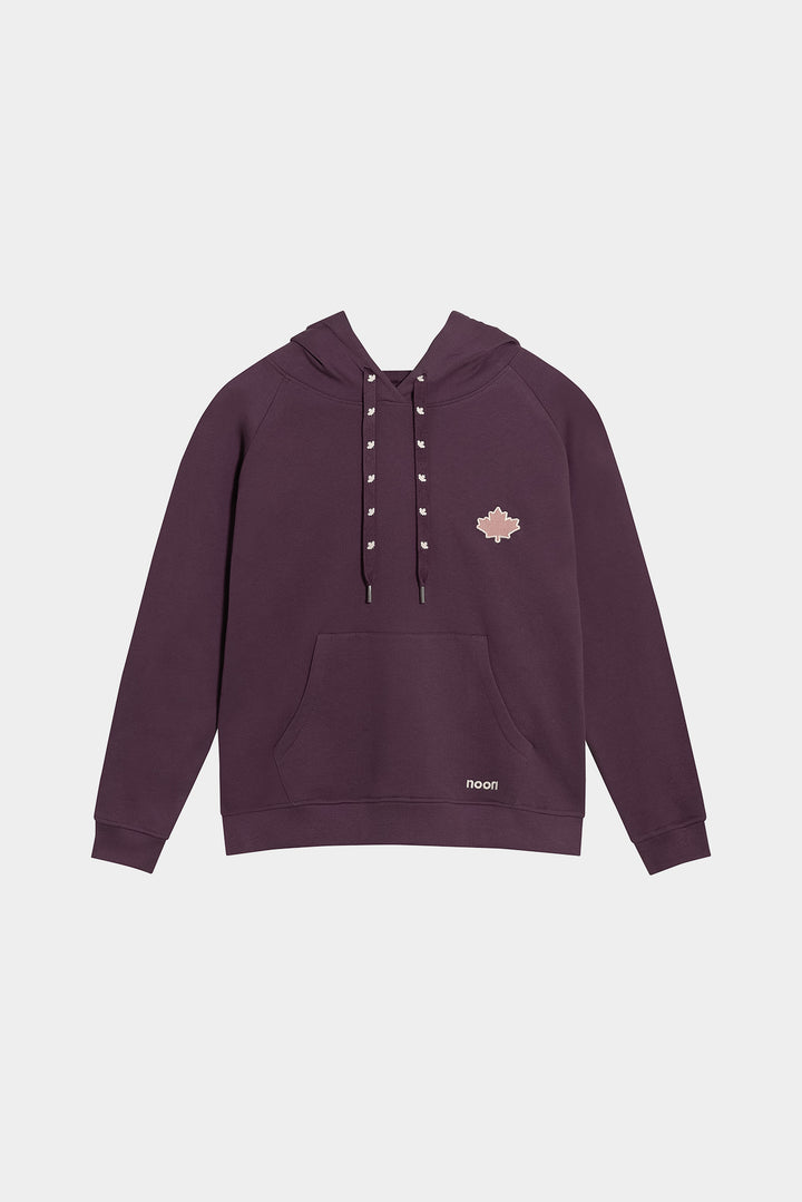 SUDADERA CAPUCHA HOJA