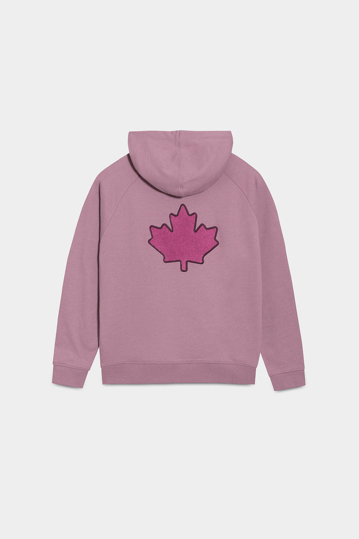 SUDADERA CAPUCHA HOJA